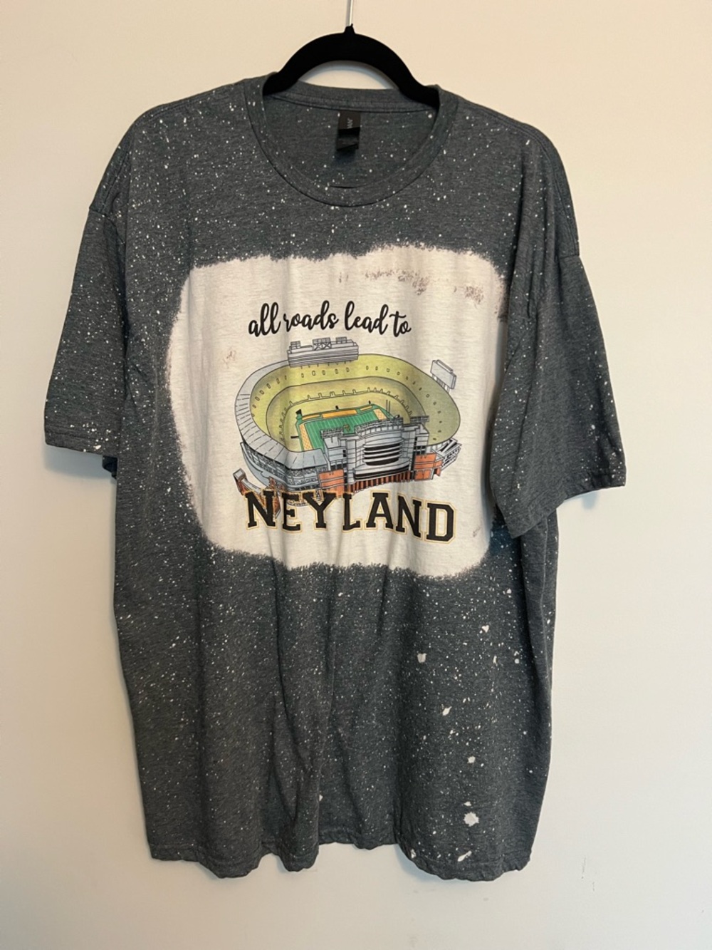 ⭐️ Gildan‎ Dark Gray Speckled Tennessee T-Shirt Size 2X